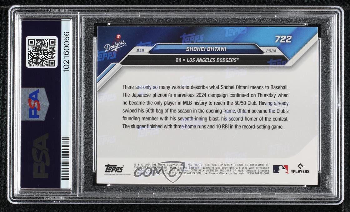 2024 Topps Now /653737 Shohei Ohtani #722 0o50