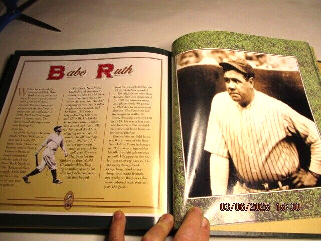 Baseball Legends of All Time, 1994, 117 players, Yogi, Aaron, Ty, Gehrig, Mickey