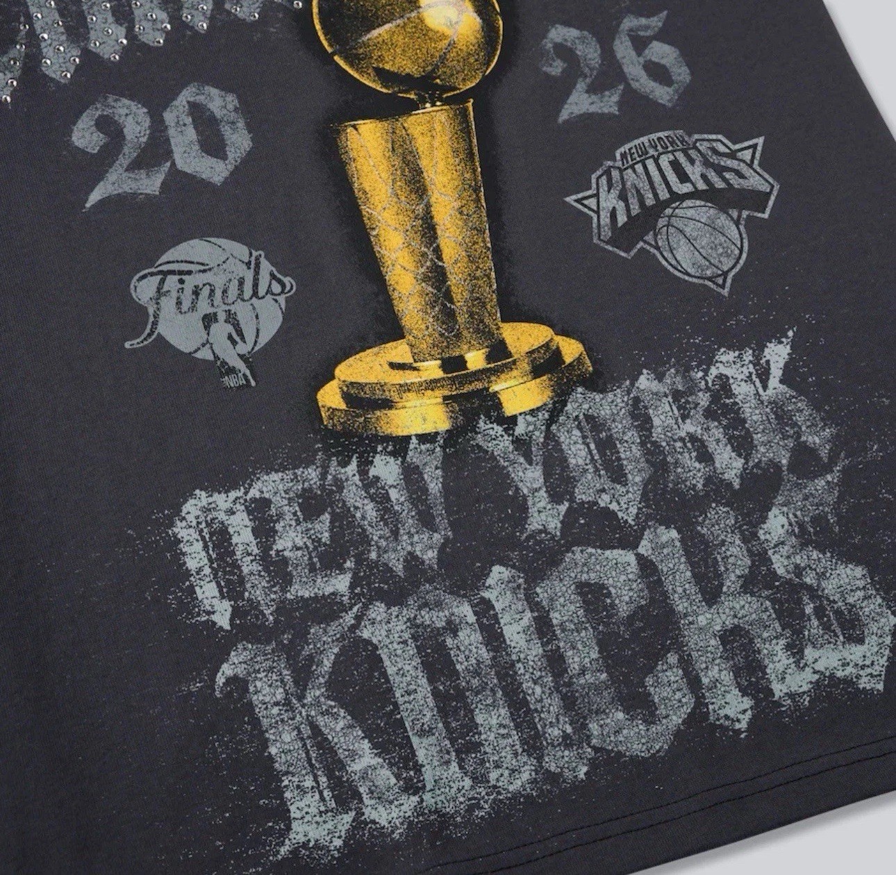 New York Knicks Nike 2026 NBA Finals Champions Authentic Locker Tee 2XL