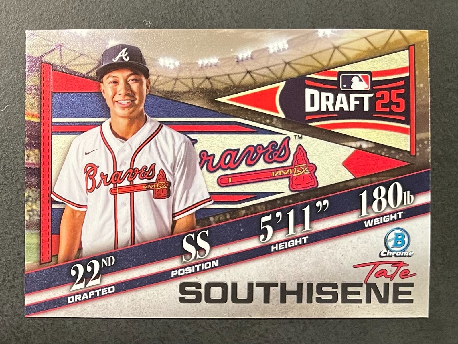 ⚾(pick) Atlanta Braves 2025 Bowman DRAFT (refractors)🔴🔵