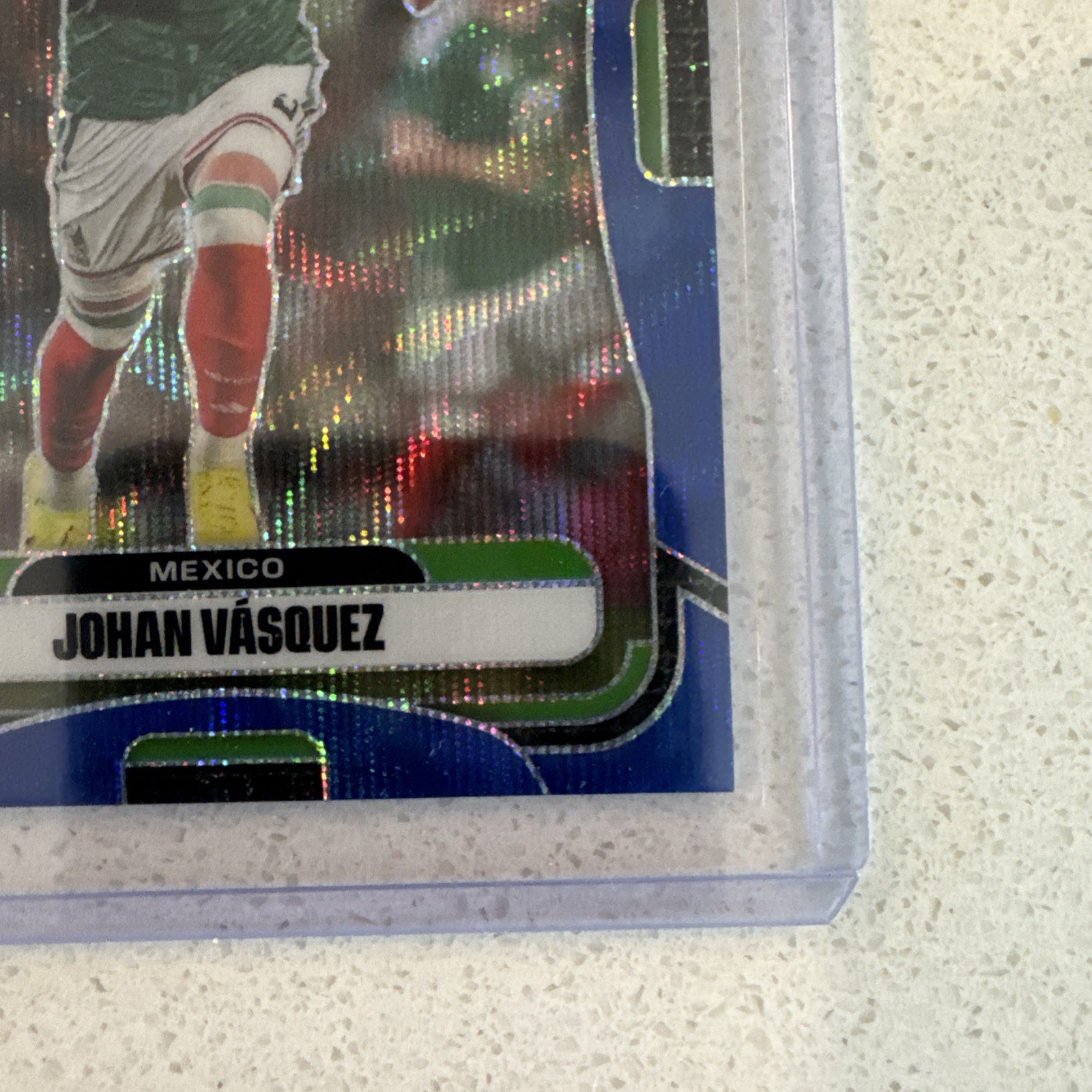 2026 Panini Prizm World Cup Johan Vasquez #285 Blue 31/35