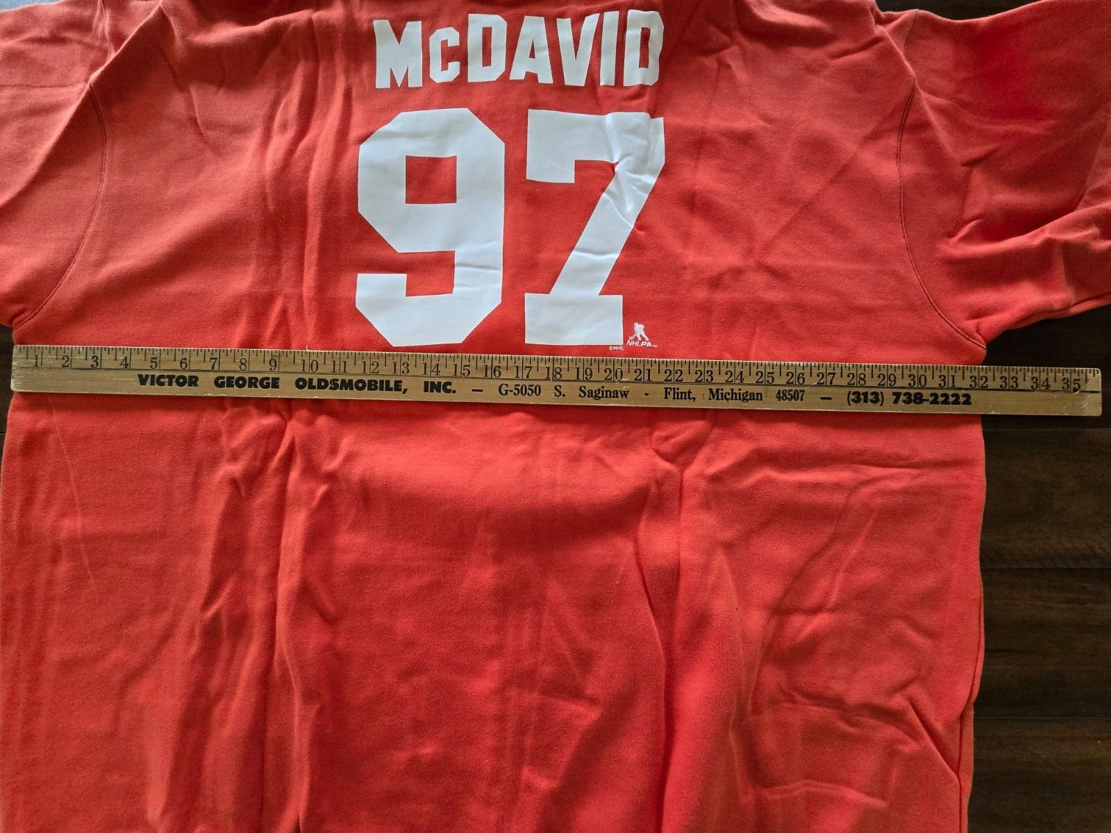 Connor McDavid Edmonton Oilers Fanatics Breakaway Full-Zip Hoodie Orange 5XL
