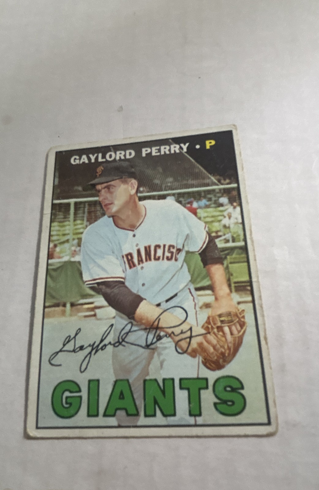 1967 Topps – Gaylord Perry #320