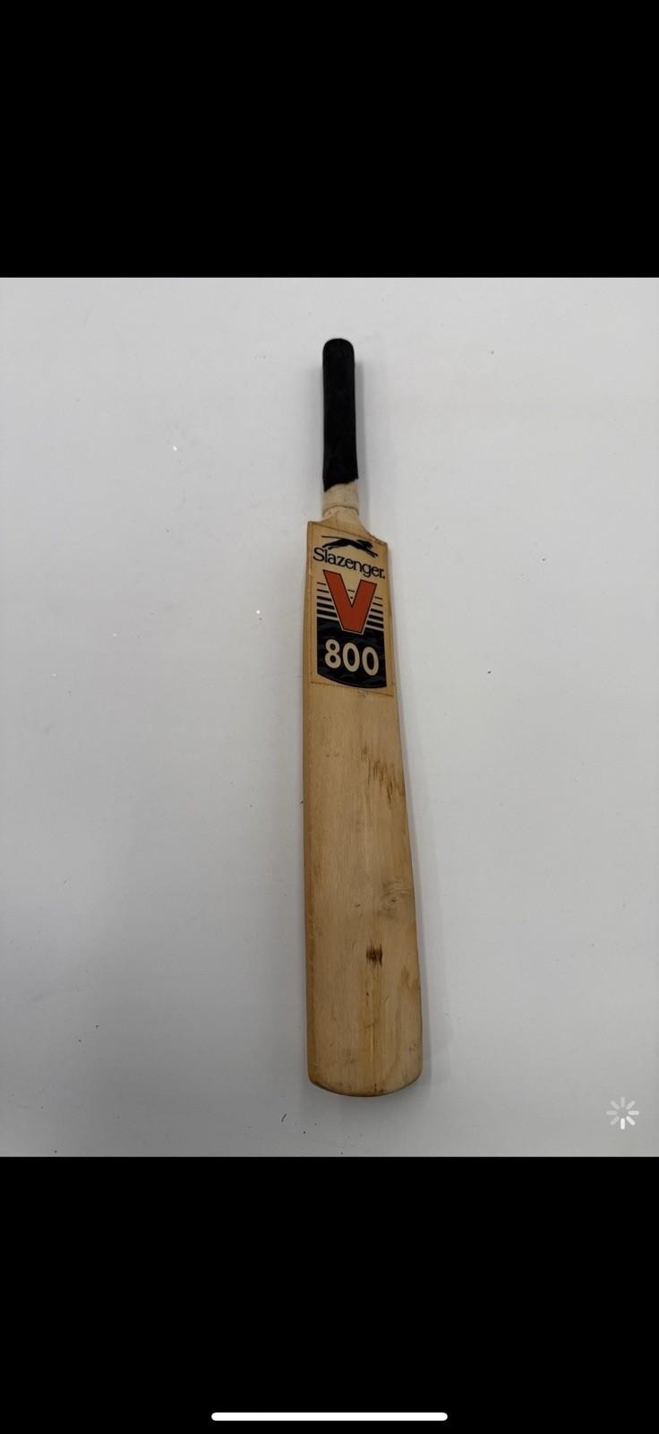 Scarce Vintage Cricket Bat Slazenger V 800 Panther