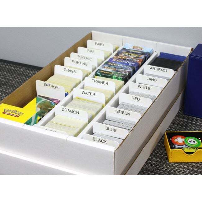 15 packs of 10 (150) BCW Tall Trading Card Dividers