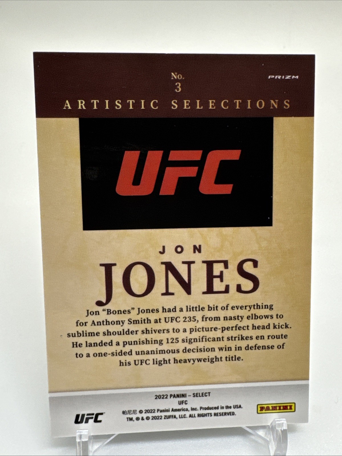 Jon Jones 2022 Artistic Selections UFC- 3215