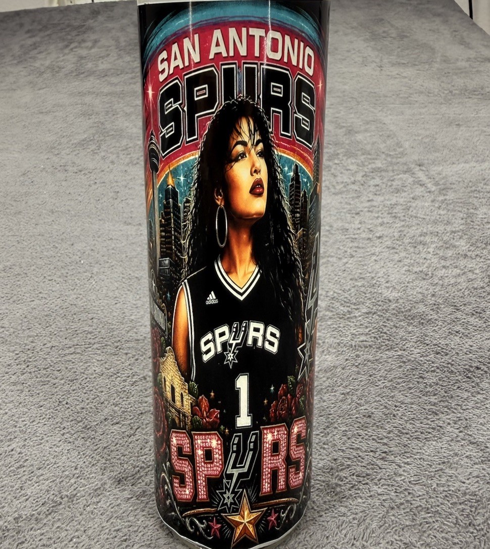 San Antonio Spurs Prayer Candles Selena WEMBANYAMA Fox Castle Vassell Champagne