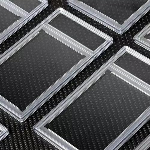 10 Frosted Empty Graded Card Slabs for Trading Sports Cards up to 35pt