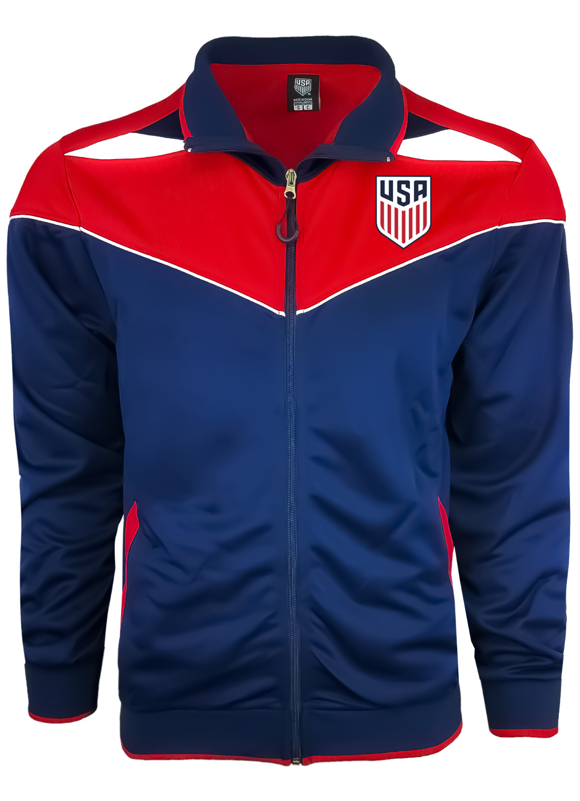 U.S. Soccer Jacket, USA Soccer Full Zip Track Jacket Adult and Youth Sizes