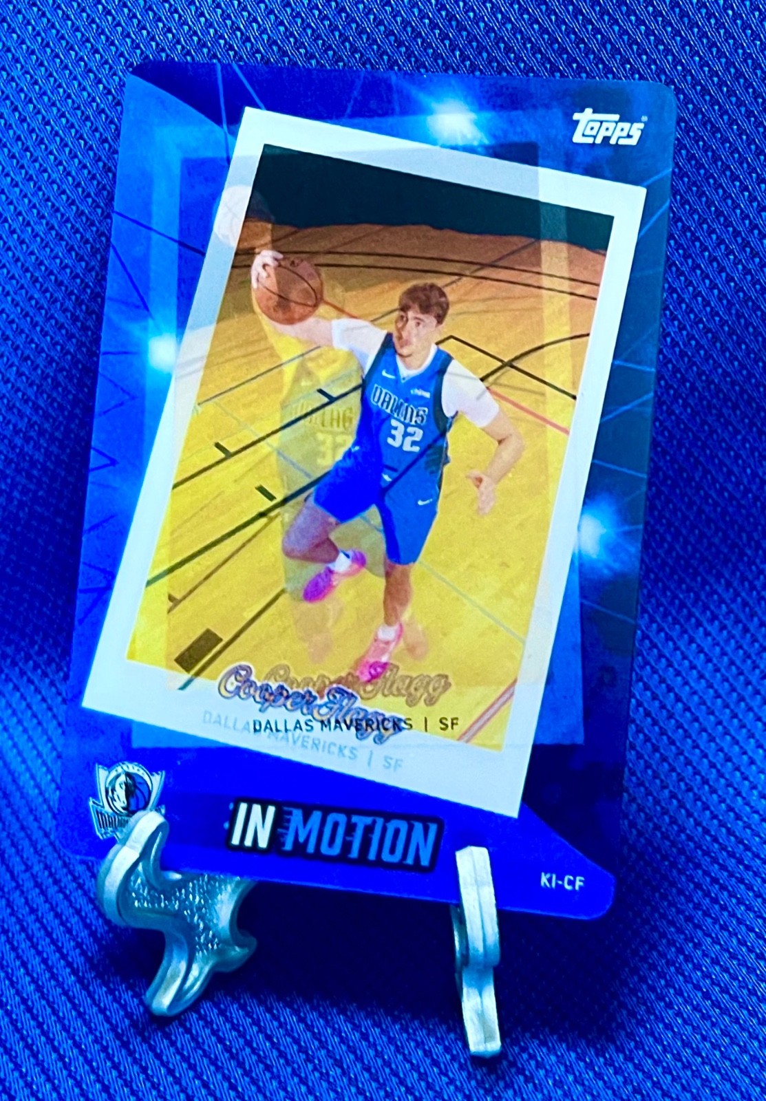 COOPER FLAGG 2025 Topps Attax 3D IN MOTION LENTICULAR #KICF RC RARE 1:10 DALLAS
