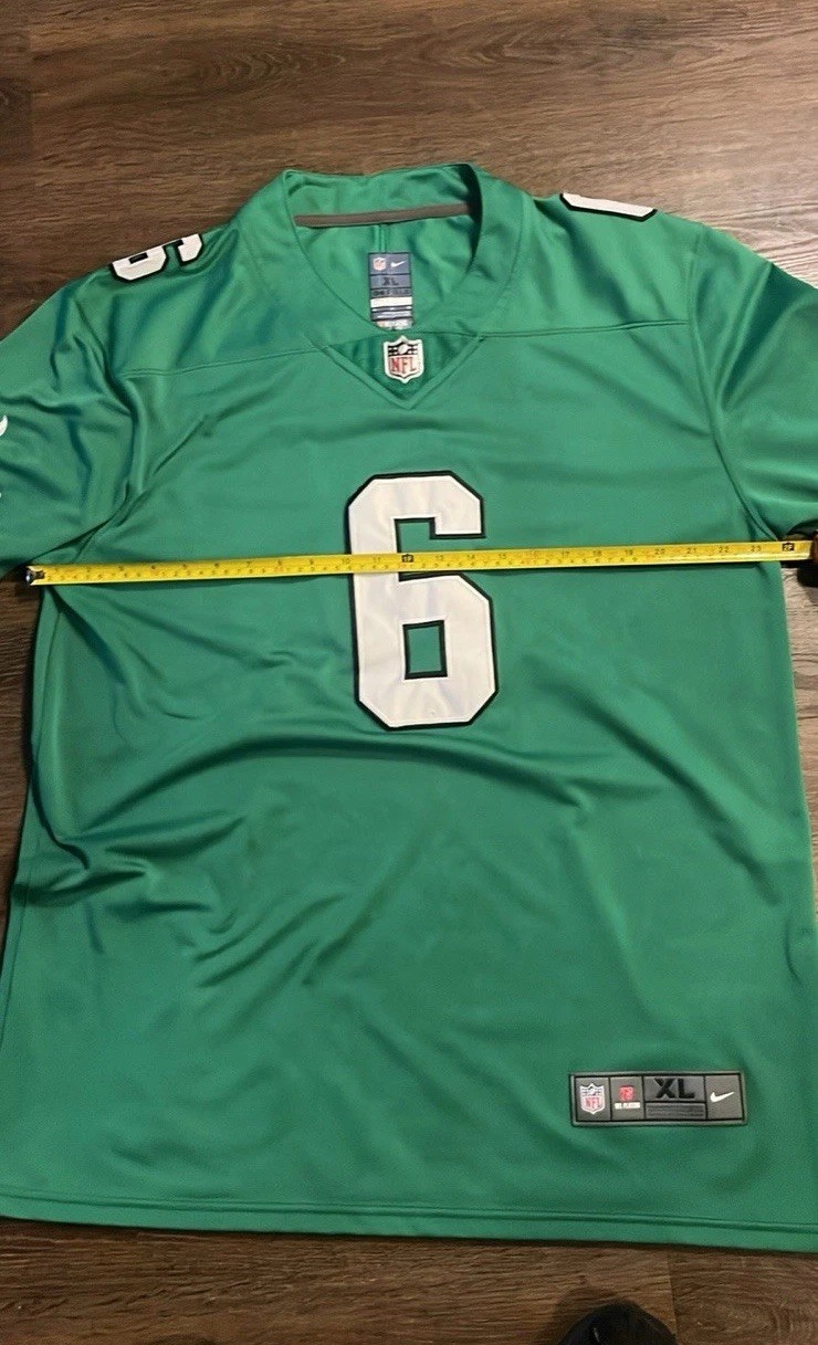 Devonta Smith Kelly Green Jersey Philadelphia Eagles XL Nike