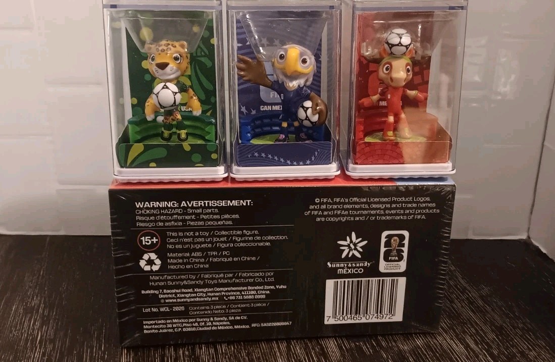 fifa world cup 2026 Mascots, Official Product , Canada , México And Usa
