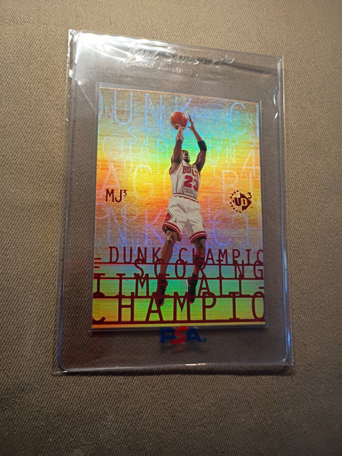 1997-98 Upper Deck UD3 – Mj3 Michael Jordan #MJ3-2 • Ready To Send For Grading