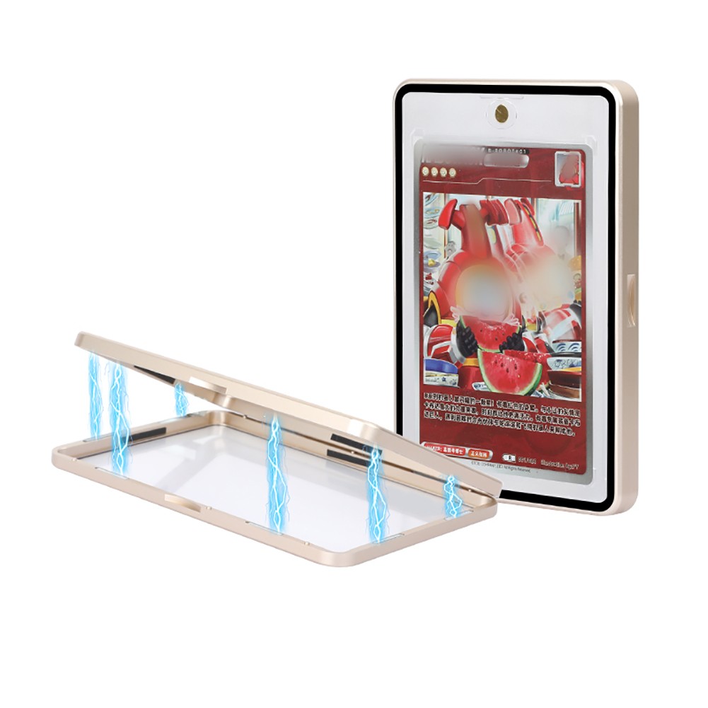 Magnetic Card Holder Slab Protector for Standard 35-55pt Card Aluminum Metal USA