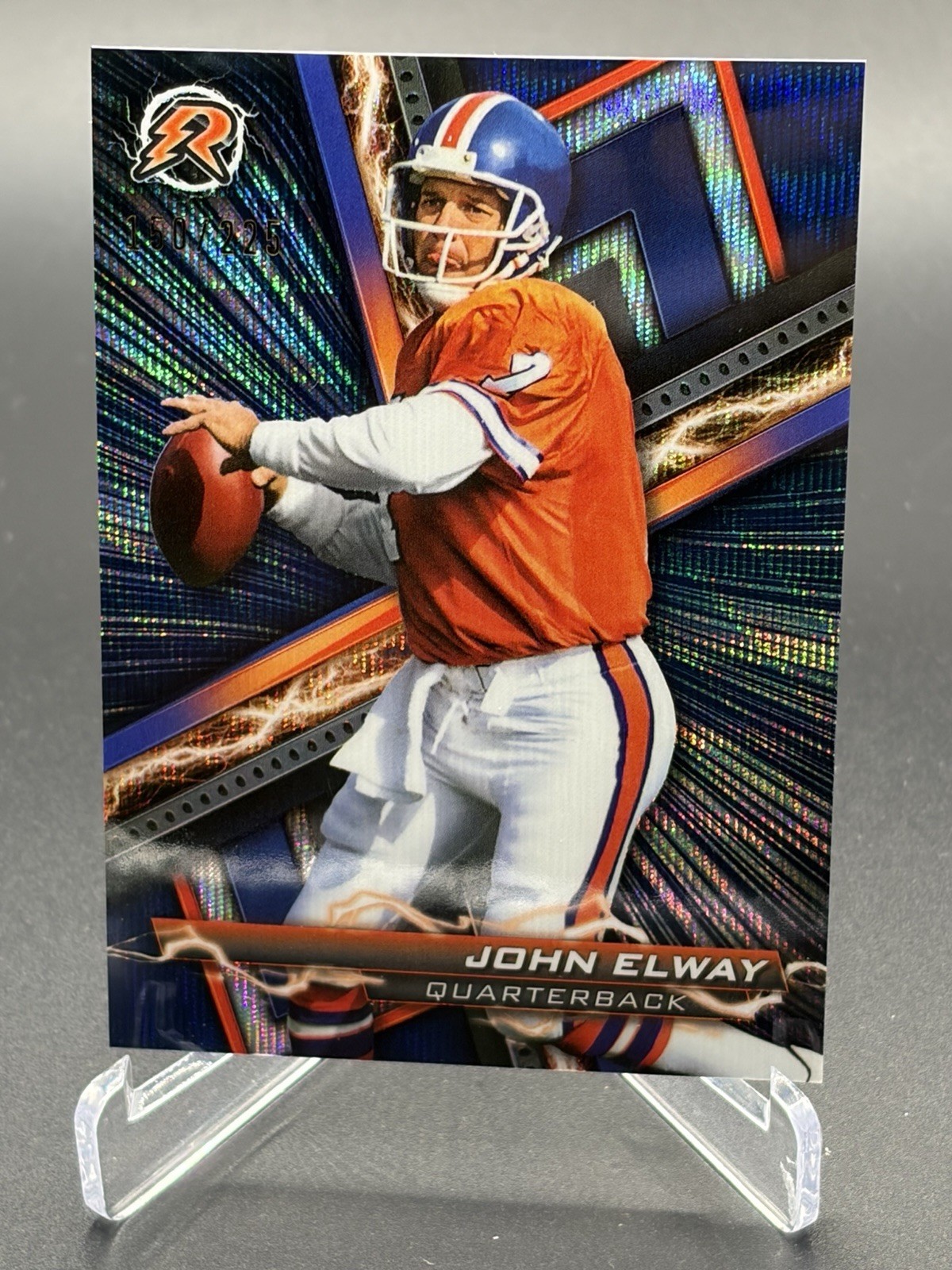2023 Topps Composite – Resurgence John Elway #53 Navy Surge Refractor /225