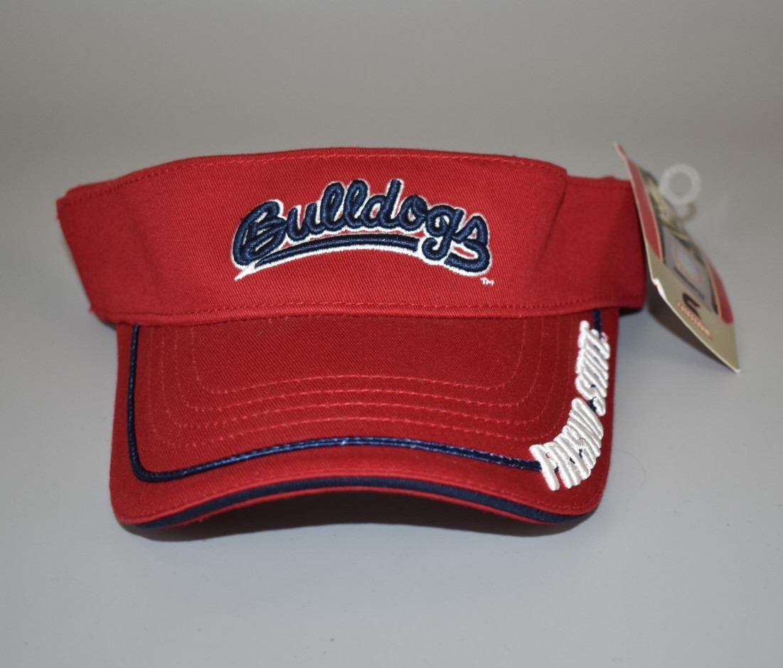 Fresno State Bulldogs Elastic Stretch Visor Cap Hat – NWT