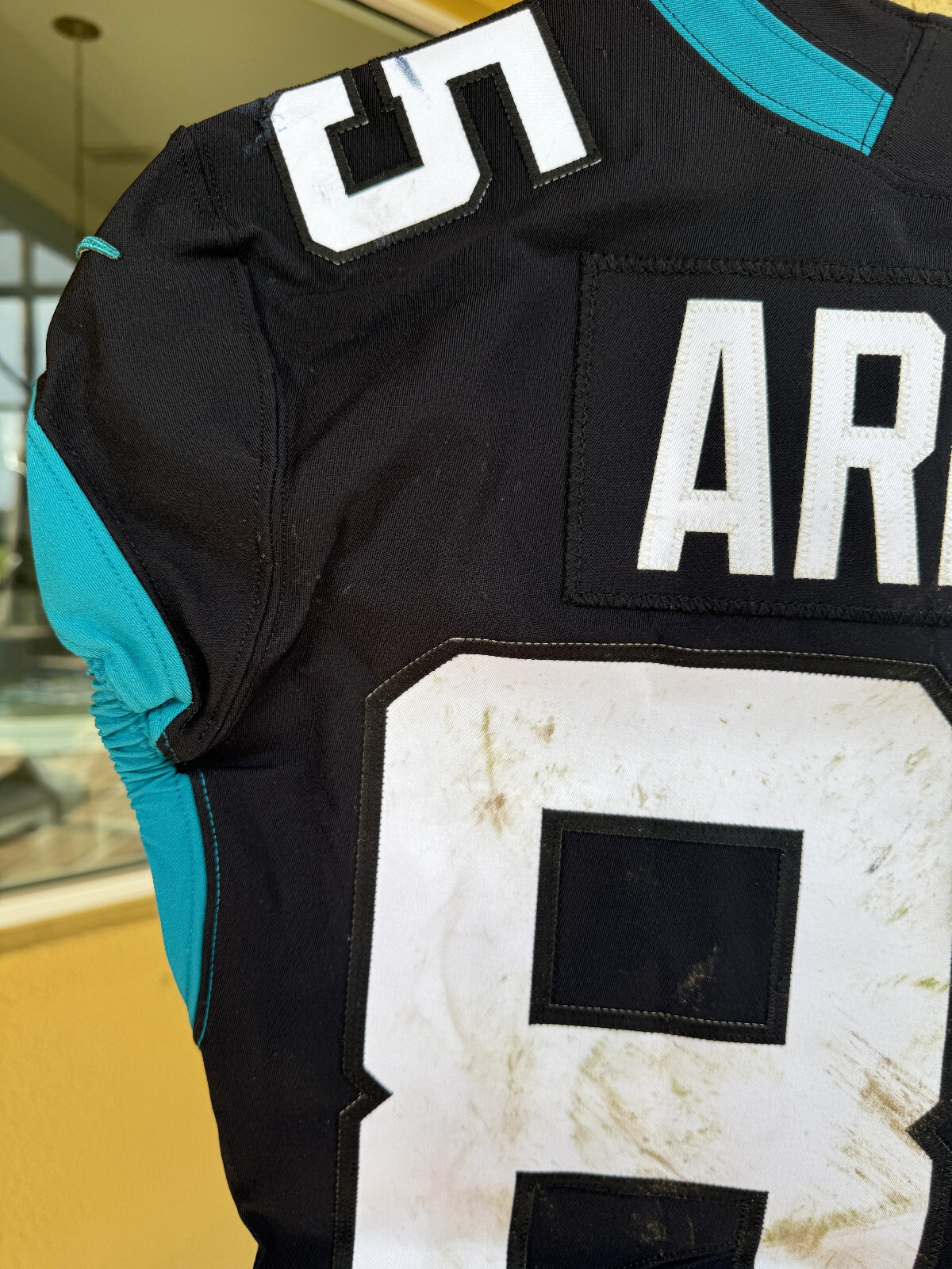 🏈Dan Arnold GAME USED💪 10/30/22 PHOTO MATCHED📸 Jaguars🐆 NFL On-Field Jersey