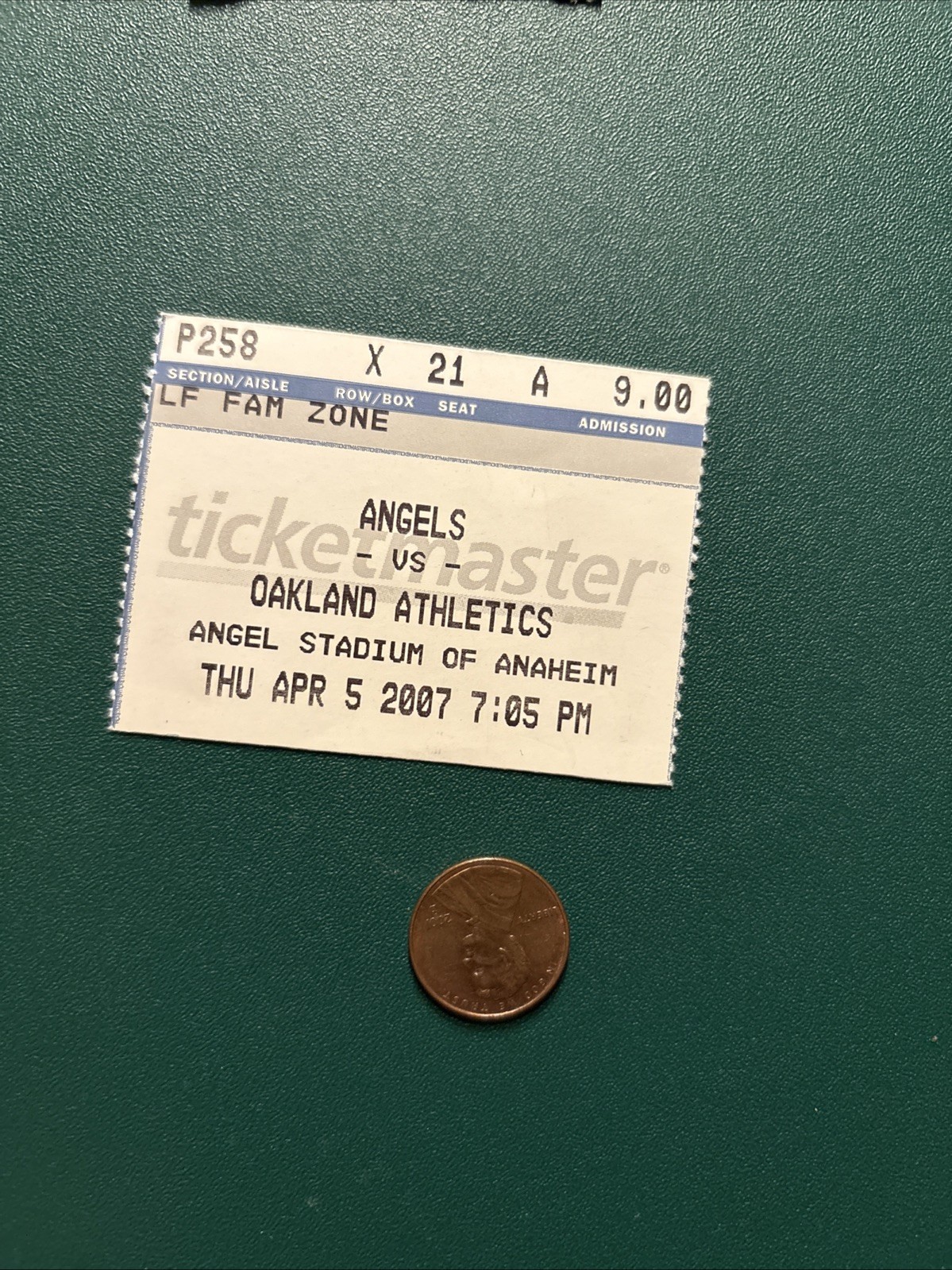 Mike Piazza 420th HR Angels ticket stub lot 2002 ALCS Gm 5 Adam Kennedy 3 HR