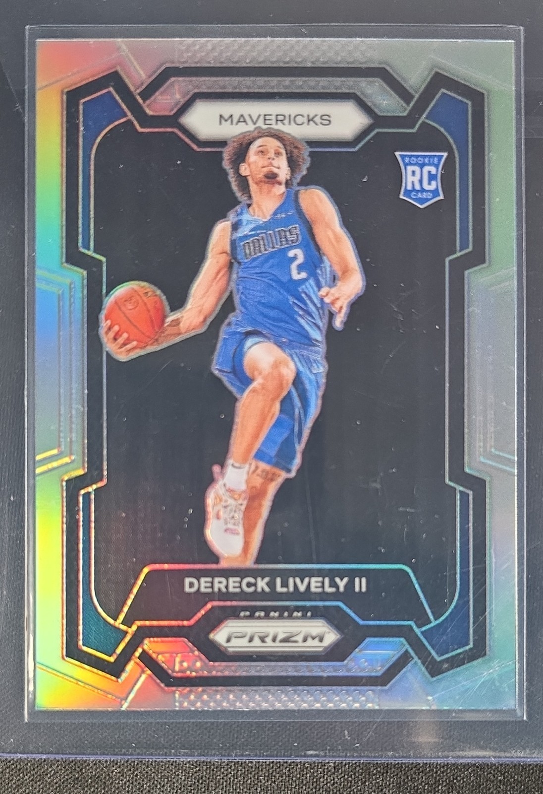 2023-24 Panini Prizm – Dereck Lively #163 Silver Prizm (RC)