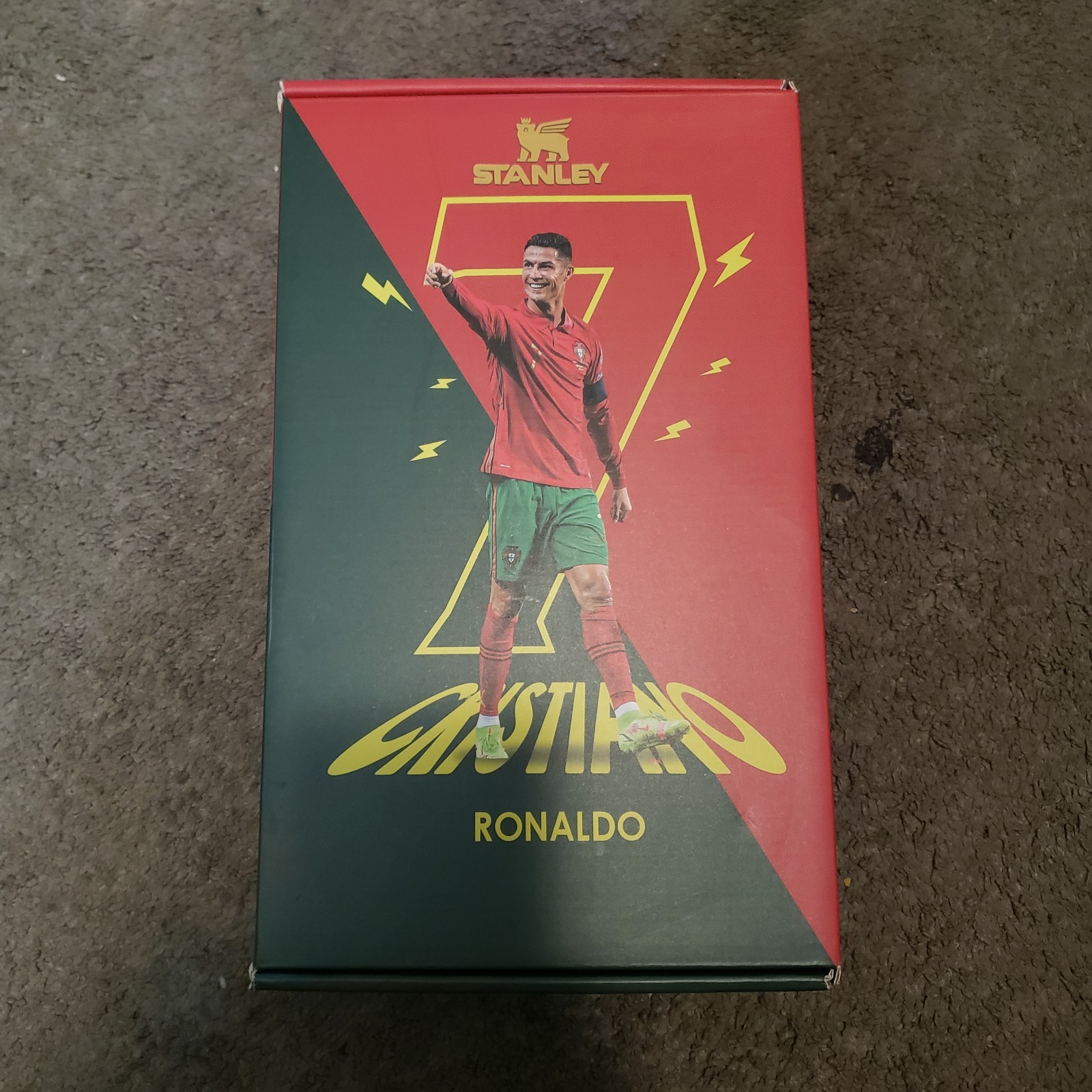 World Cup Cristiano Ronaldo Tumbler 40oz Portugal Brand New With Box
