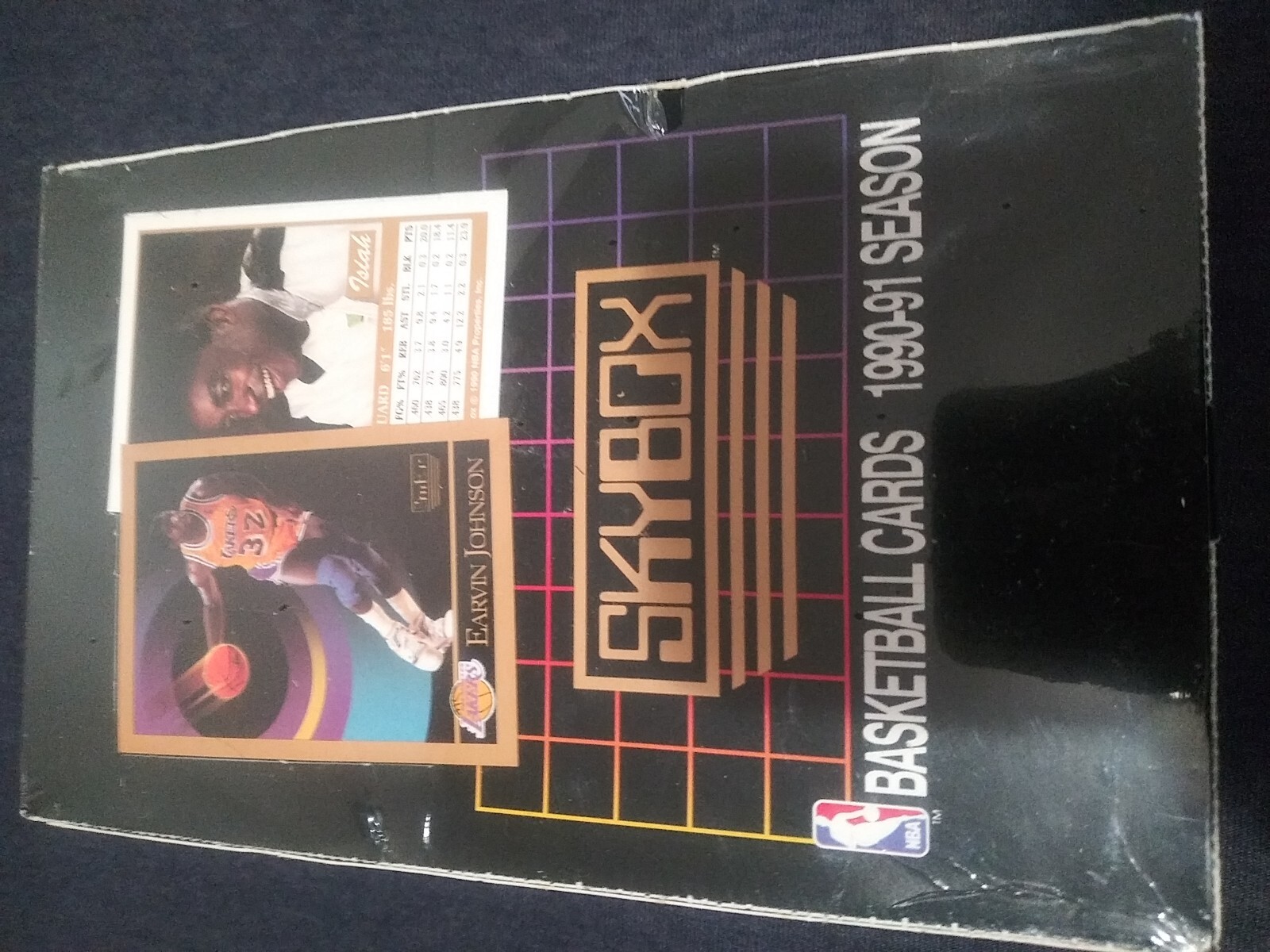1990-91 SKYBOX COMPLETE SET SERIES ONE–300 CARDS IN FACTORY TIN MINT L@@K