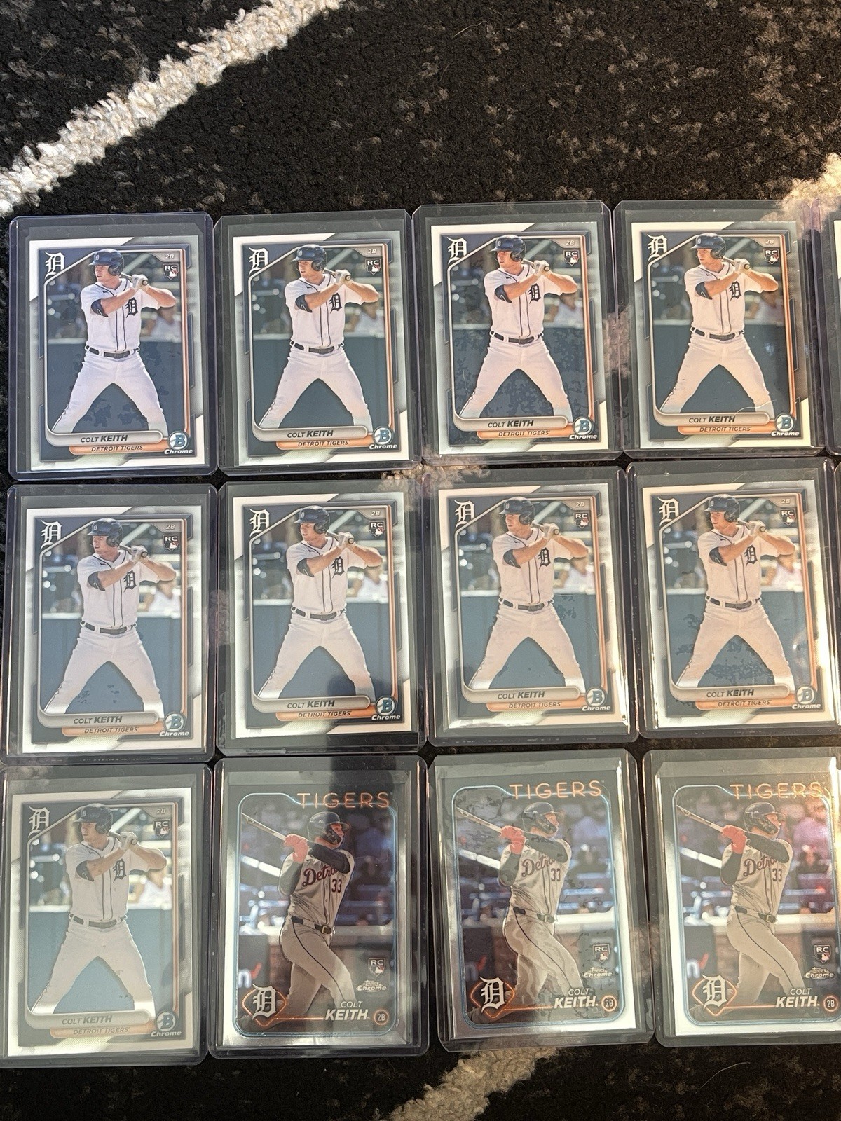 Huge Colt Keith RC 133-Card Lot Autos, Parallels, Inserts, Relic and Base.