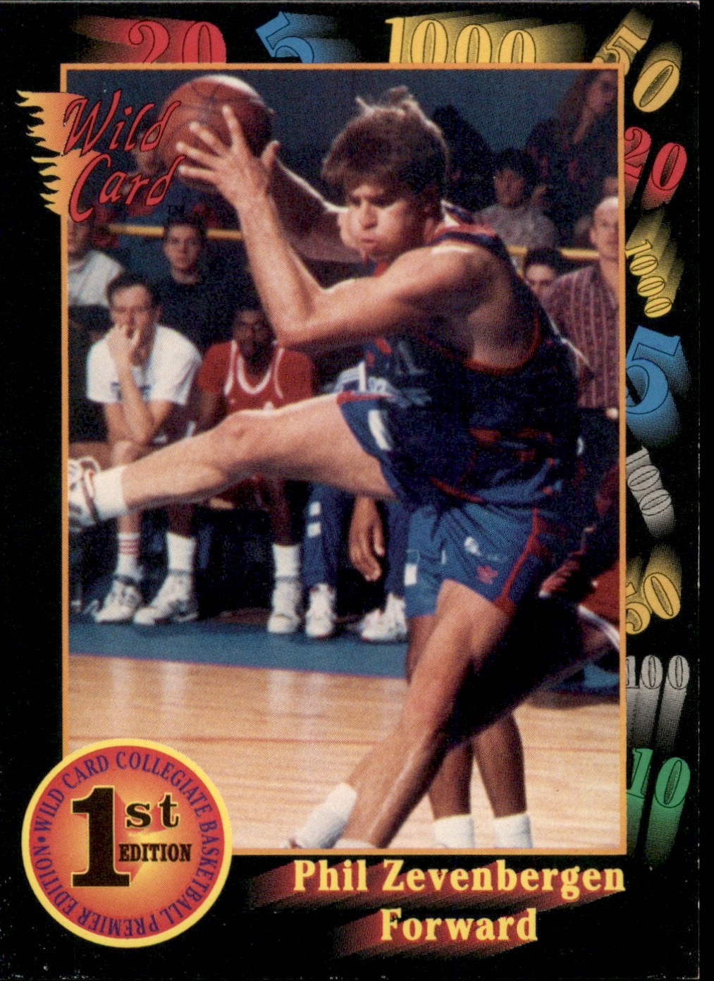 1991-92 Wild Card Phil Zevenbergen #18 AAA Sports 1st Edition