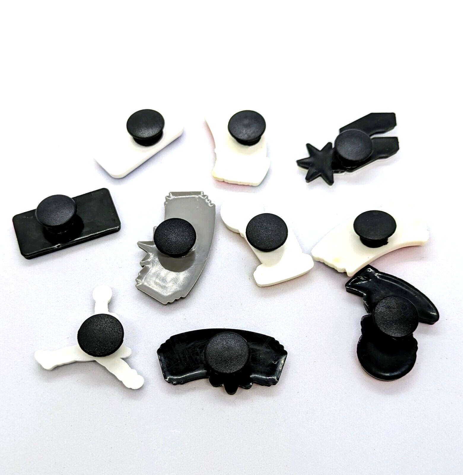 SAN ANTONIO SPURS SHOE CHARMS (10pcs) Basketball Cool Gift Accessories Set Lot