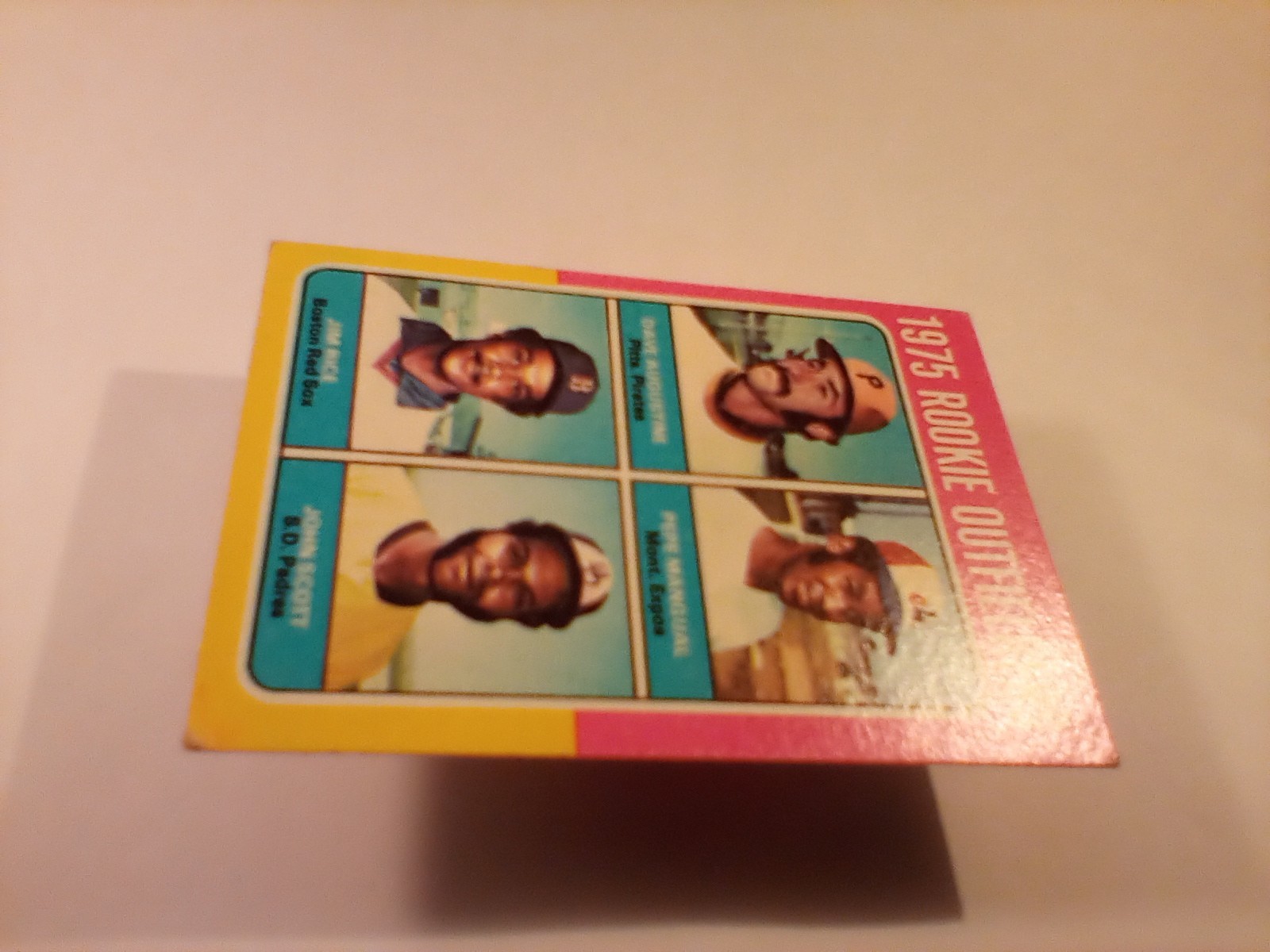 1975 TOPPS HI# 616 JIM RICE RC ‘HOF’ BOSTON RED SOX