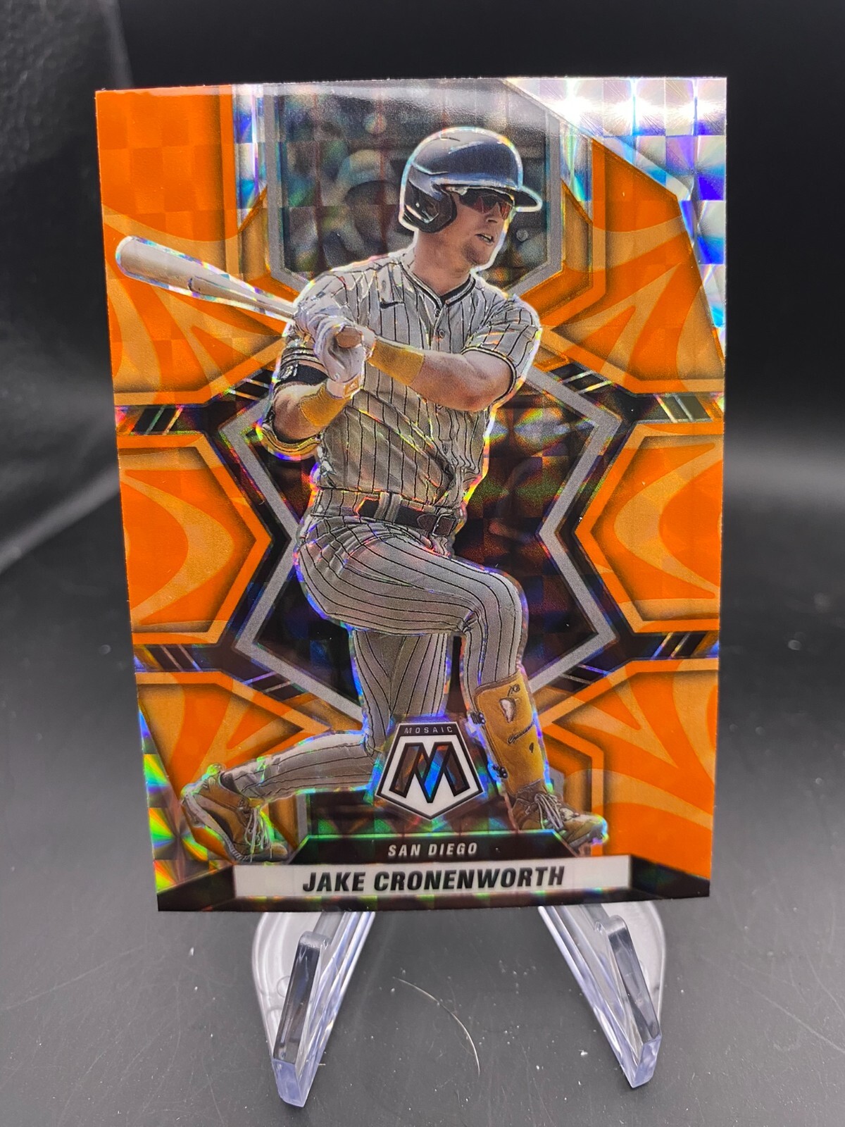 Jake Cronenworth – Orange Mosaic – 2022 Panini Mosaic