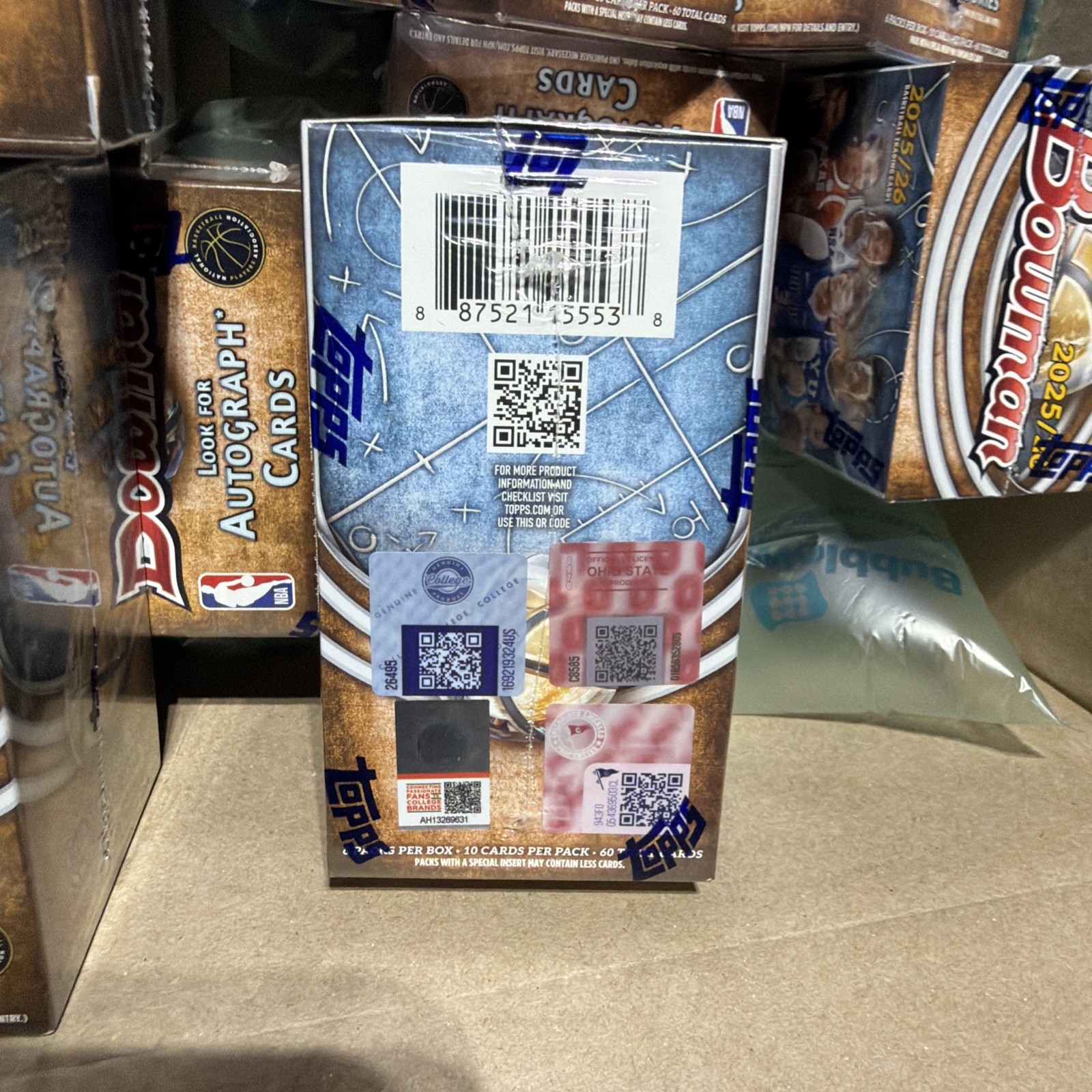 2025-26 Bowman NBA Basketball Factory Sealed Value Blaster Box – SHIPS TODAY!