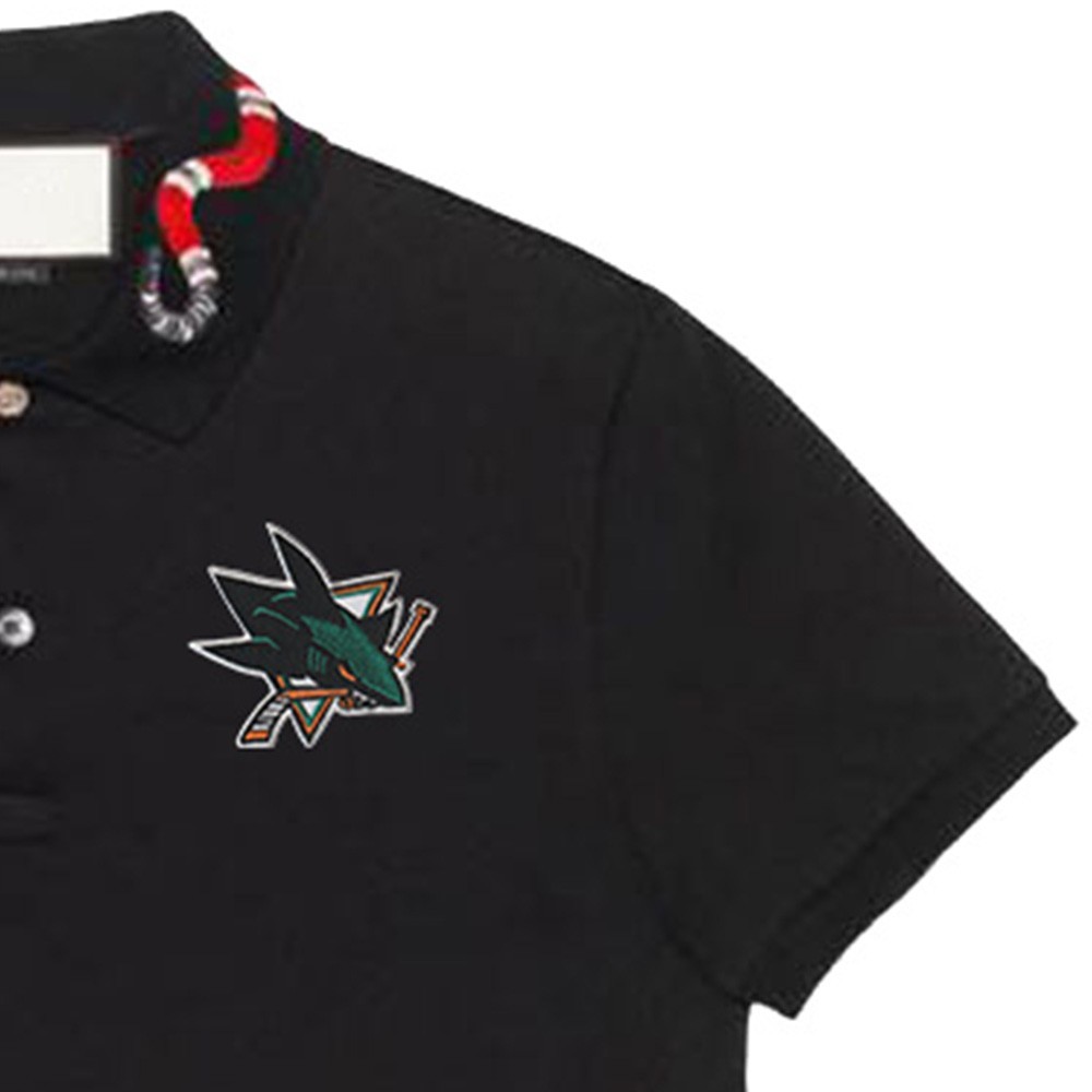 10 piece San Jose Sharks Ice Hockey Logo Size 3.2 in x 2.8 in Sew Iron On Patch