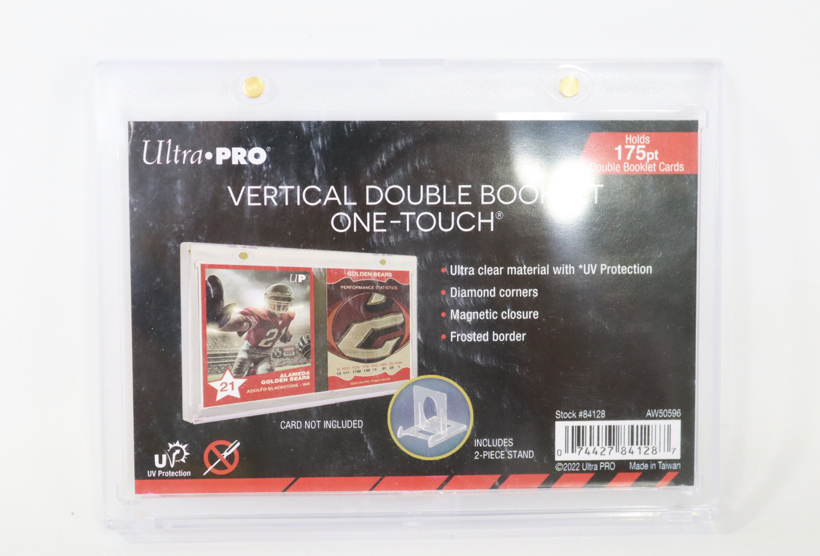 Ultra Pro One-Touch Vertical Booklet Holder,Clear