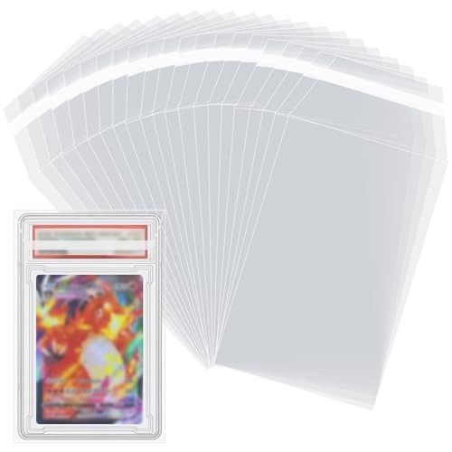 400 Pcs Sleeves for PSA Graded Slabs Ultra Protection PSA Graded Card Slab