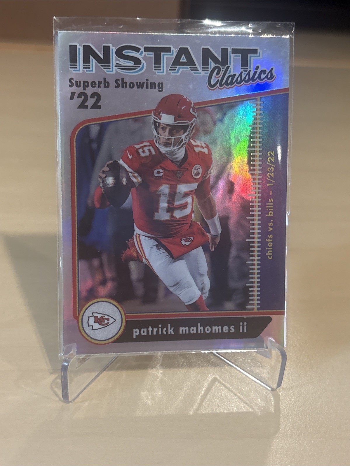2022 Panini Classics – Instant Classics Patrick Mahomes II #IC-4
