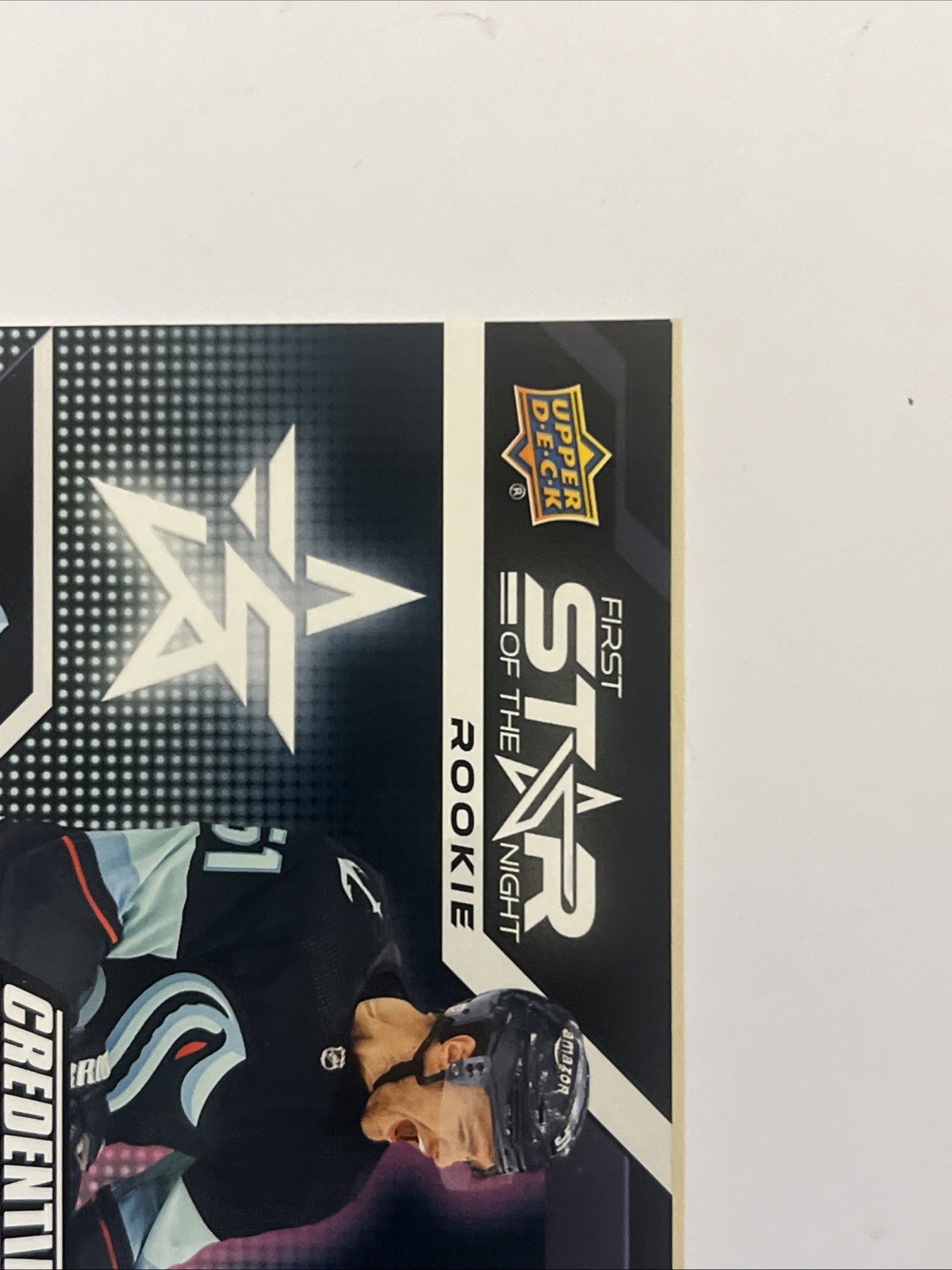 2022-23 Upper Deck Credentials 1st Star of the Night Shane Wright #1SR-1 (RC)
