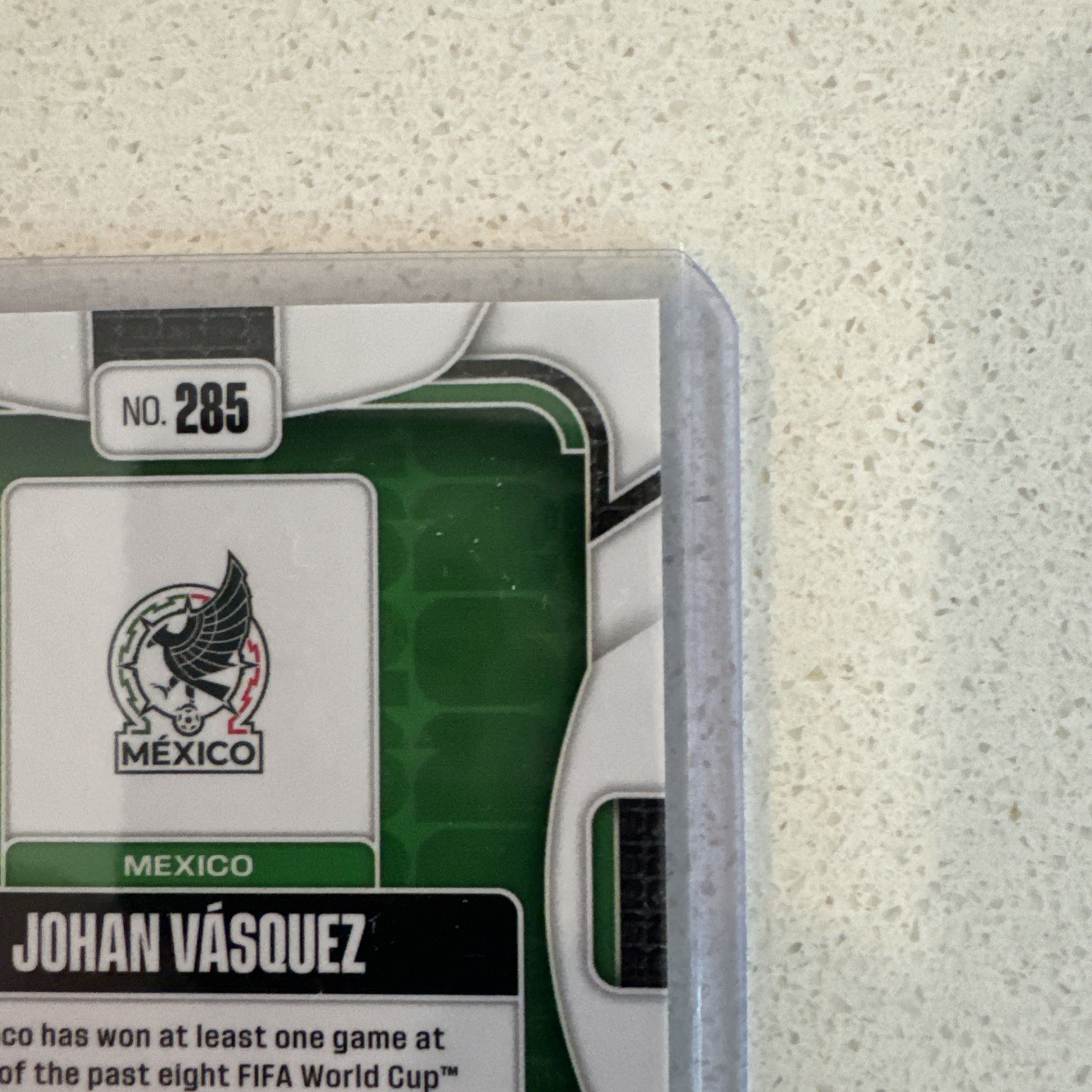 2026 Panini Prizm World Cup Johan Vasquez #285 Blue 31/35