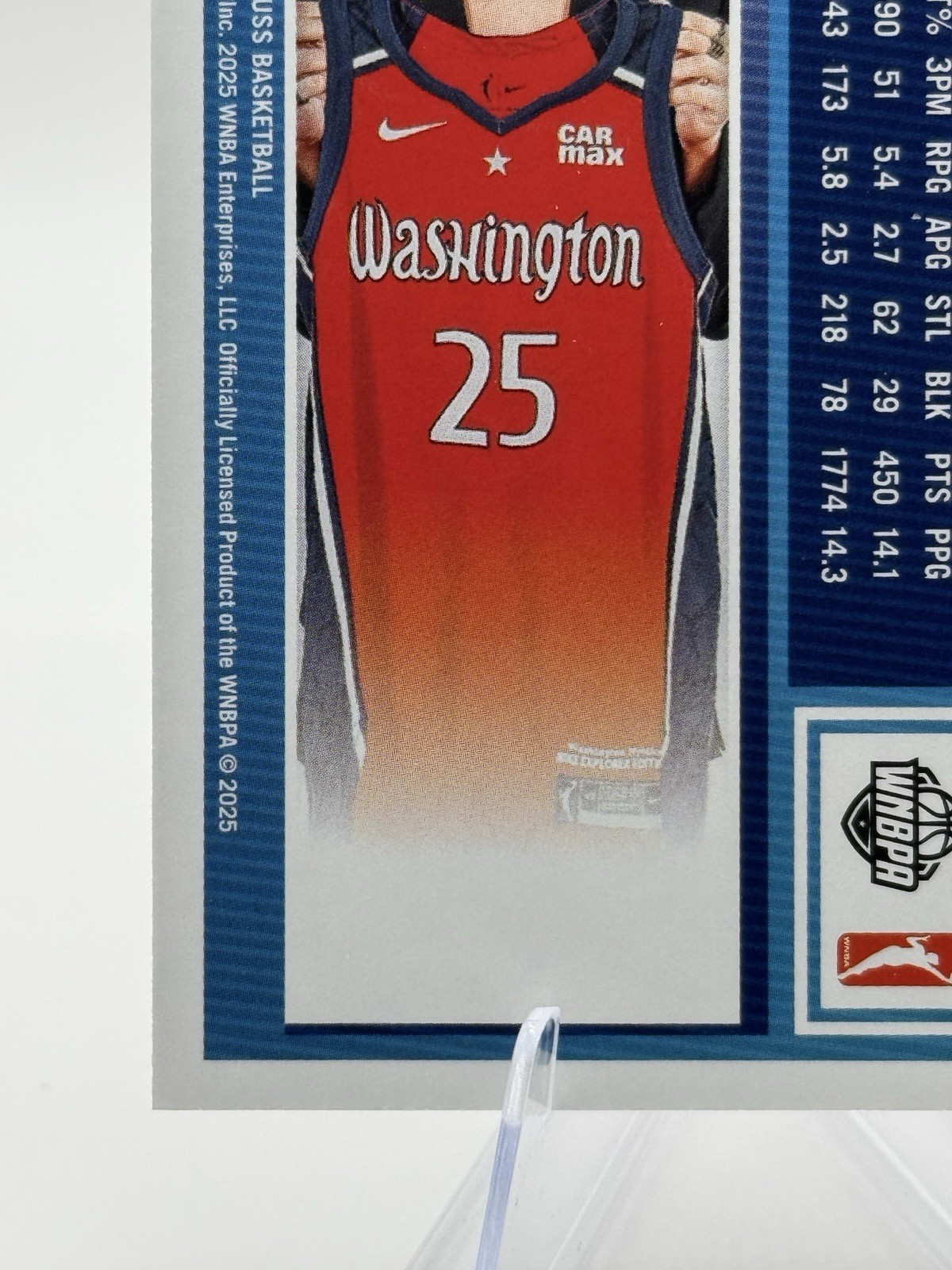 💙 2025 Donruss WNBA Rated Rookie – Sonia Citron #87 – Washington Mystics