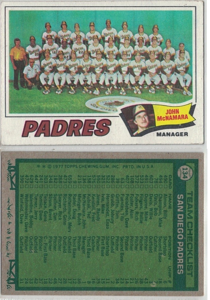 1977 Topps Baseball Cards (1-660) – Pick the Cards to Complete Your Set