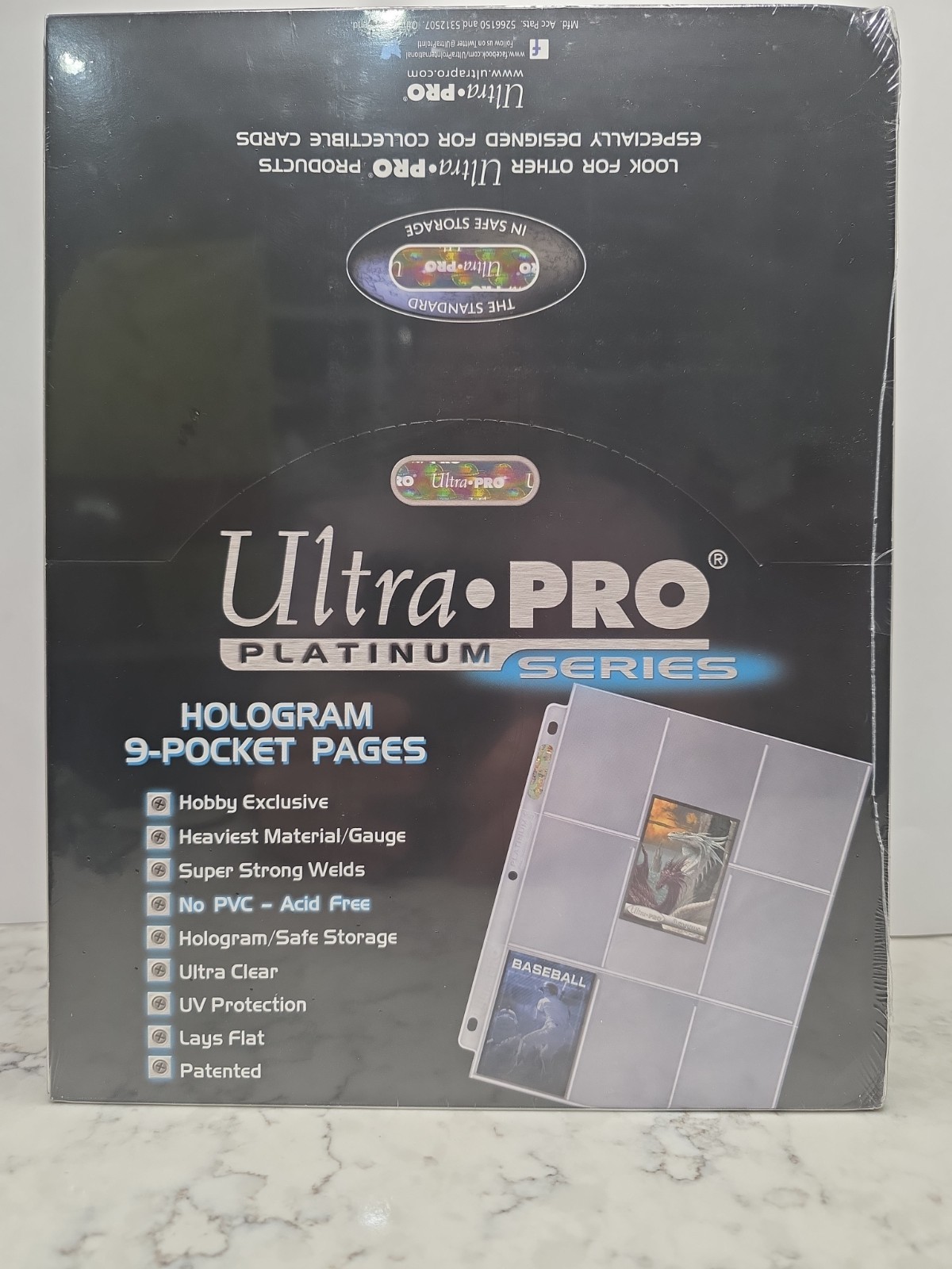 Ultra Pro UP209D-1 9 Pocket Trading Card Pages – 100 Pages