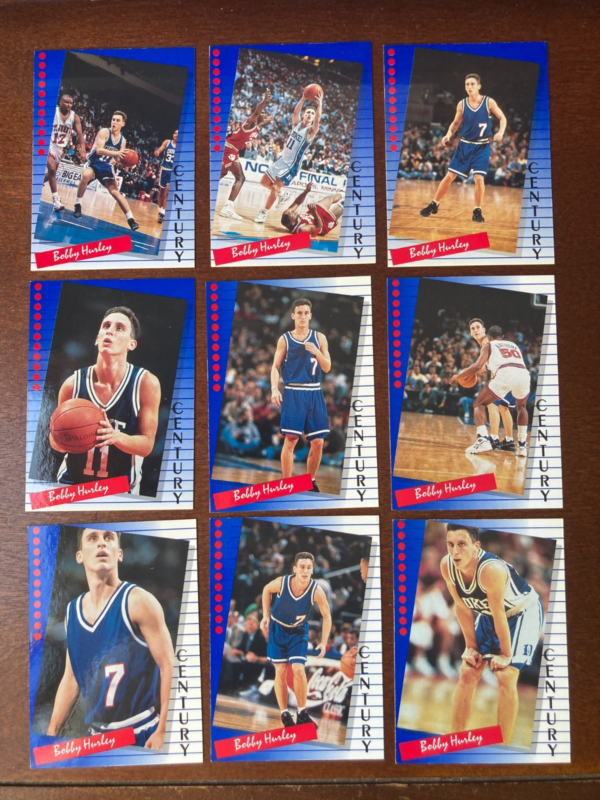 1994 Star Co Century 9 card Set Bobby Hurley Rare 1/100 Sets