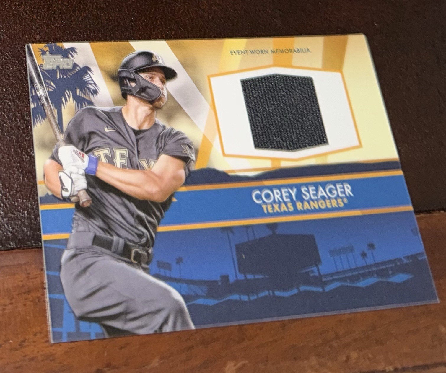 2022 Topps Update Series – All-Star Stitches Corey Seager #ASSC-CS Event Worn