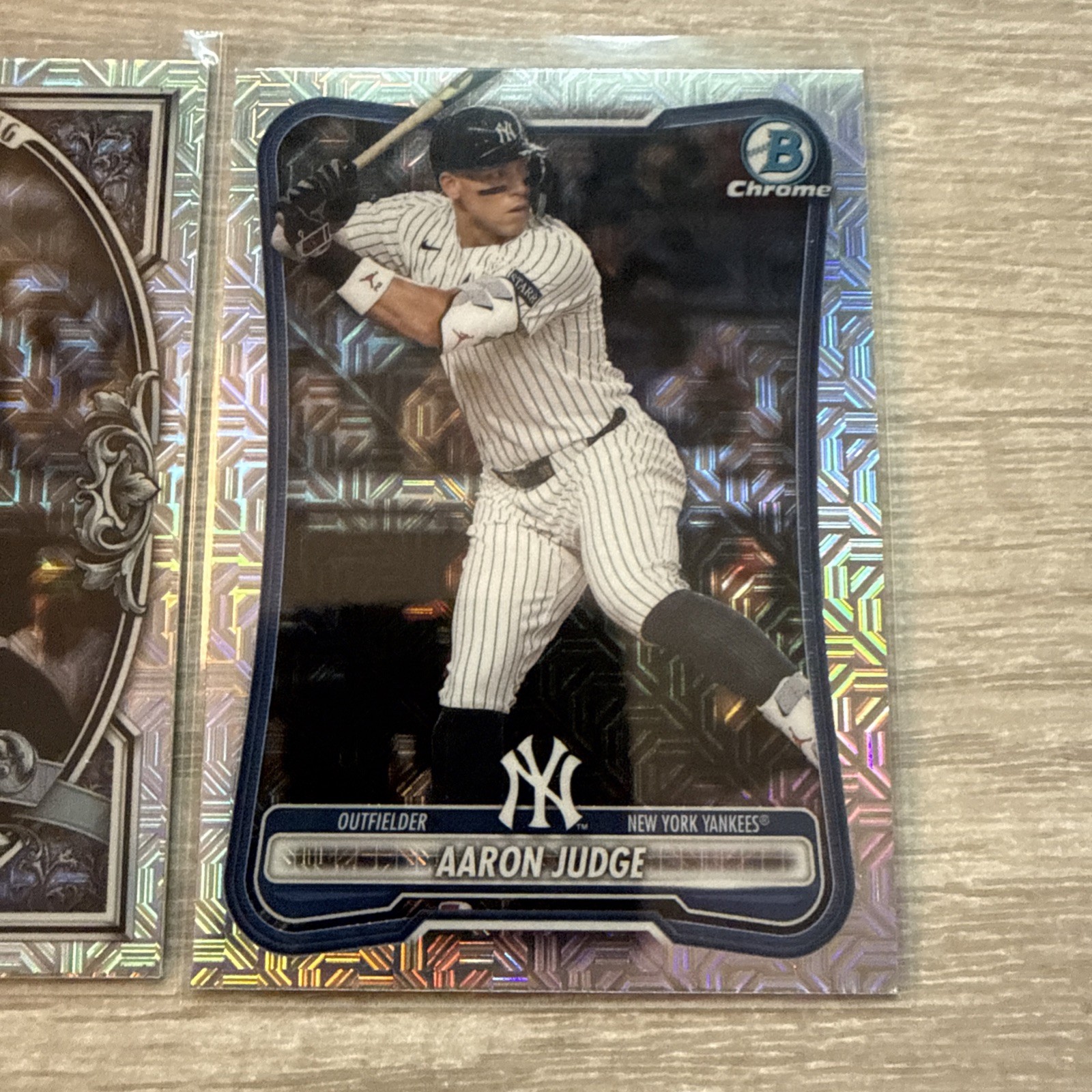 2026 Bowman Chrome Aaron Judge Bowman Sterling #BST-4/Base #1 Mojo Refractor Lot