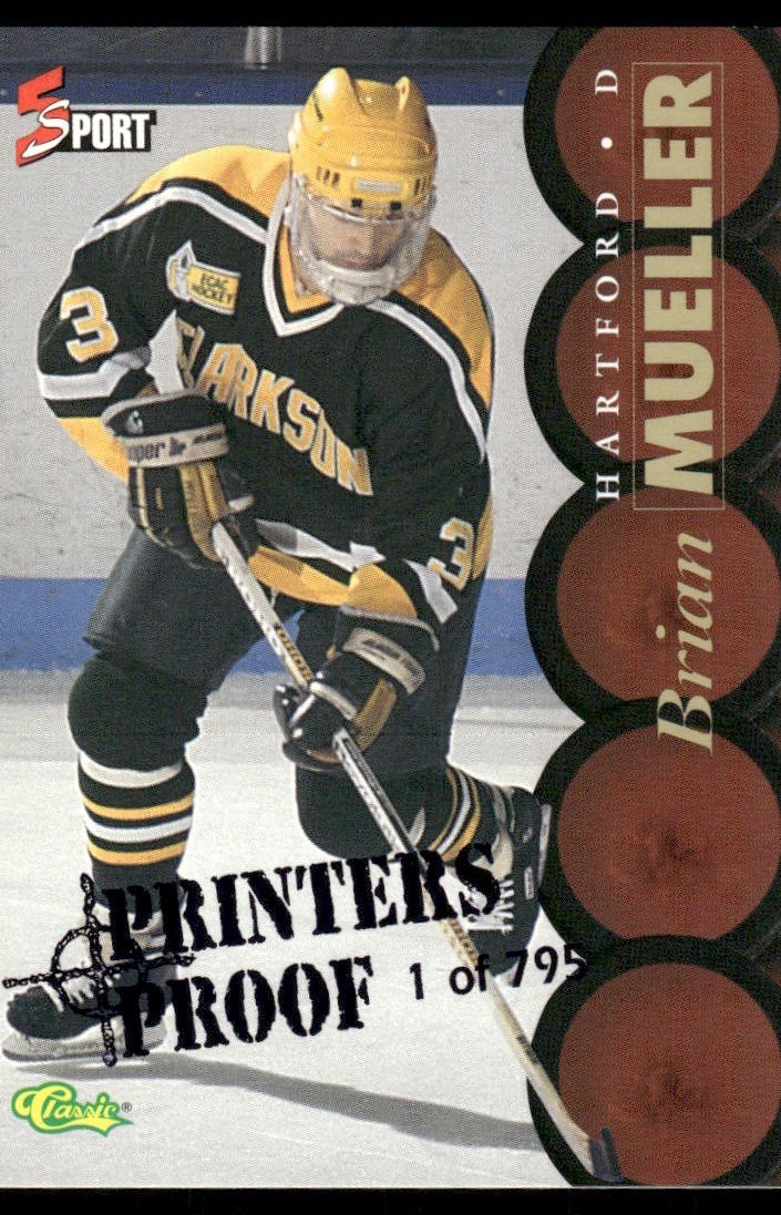 1995 Classic Five Sport #146 Brian Mueller Printer’s Proof /795