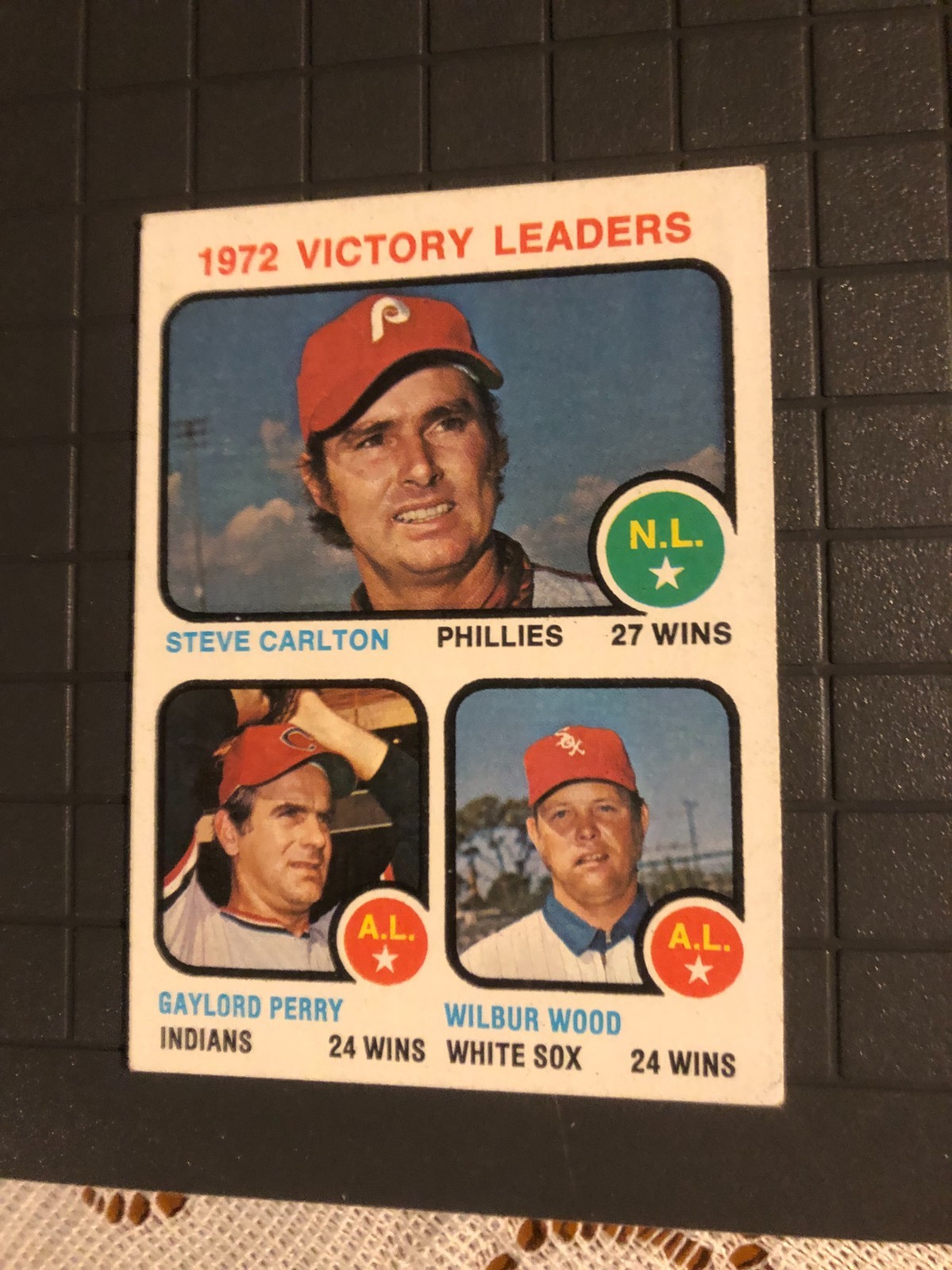 STEVE CARLTON LOT OF 3 BASEBALL CARDS 1975–1973–1973