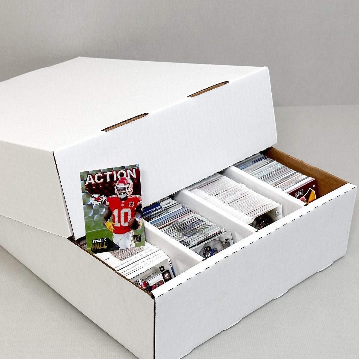 8 BCW 3200 Count Card Storage Boxes with Full Lid
