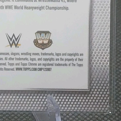 2026 Topps Chrome WWE John Cena #2 Silver X-Fractor Legend