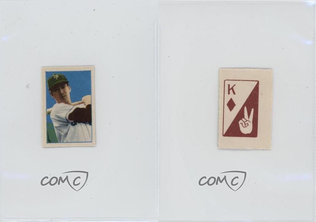 1960 Doyusha 4-in-1 Color JBR4 Singles Unknown Giants RHB #KD 07yc