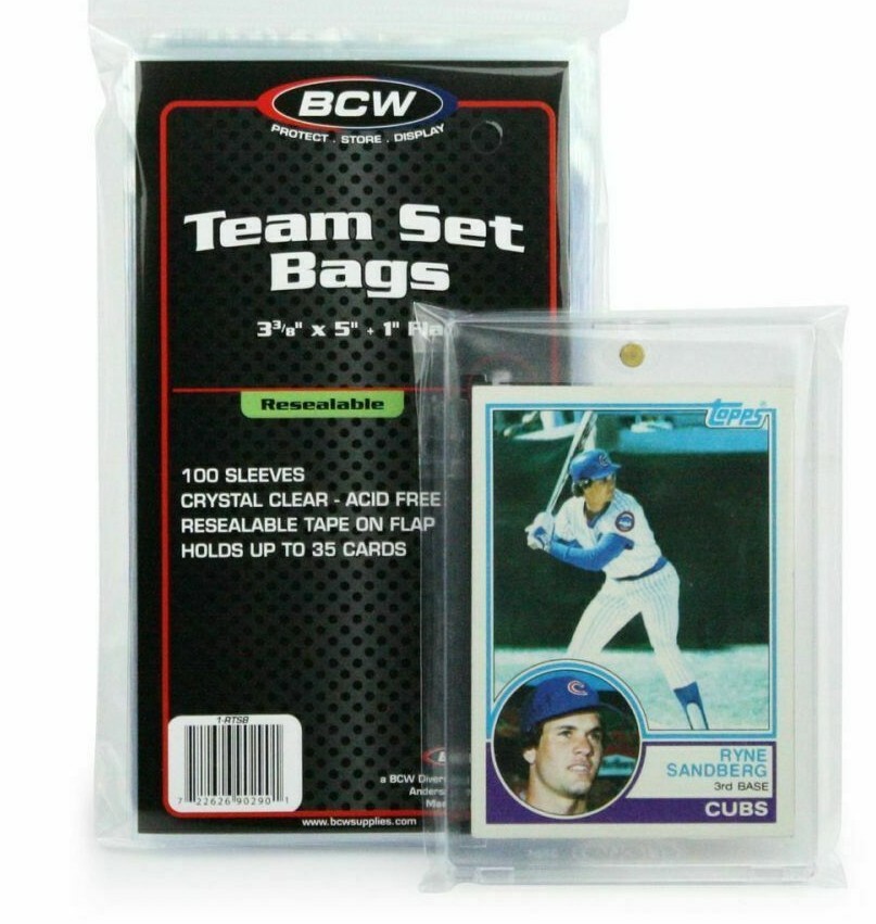 BCW Simi-Rigid Card Holder SR2 50ct PSA BGS CGC SGC GRADING SUBMISSION SLEEVES