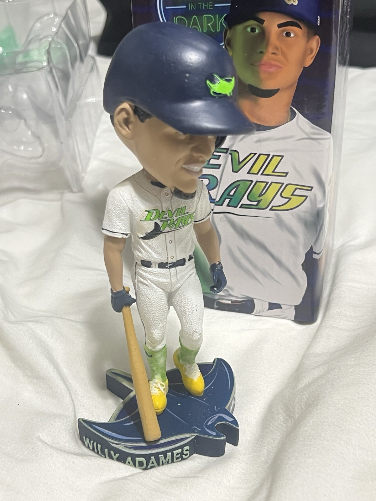Willy Adames Tampa Bay Rays 2019 SGA Bobblehead The Kid Glow In The Dark